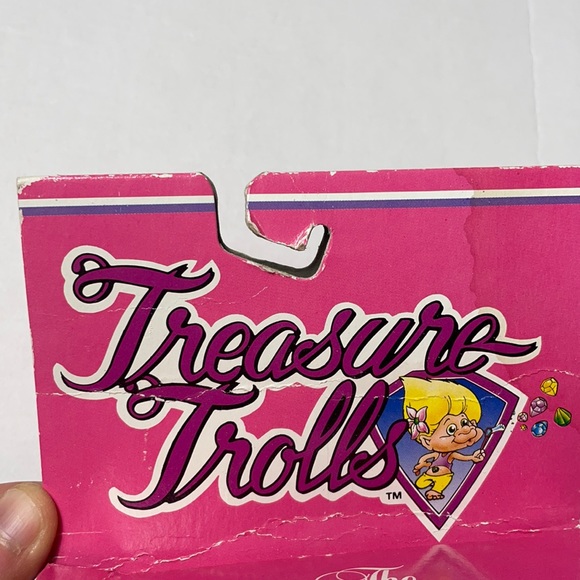 Vintage Treasure Troll Sealed In Box 1990 Cowboy Troll Treasure Trolls Wishstone - Picture 4 of 11